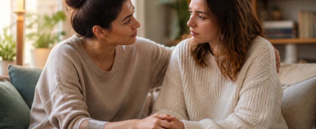 Comment rassurer une femme qui doute : le guide