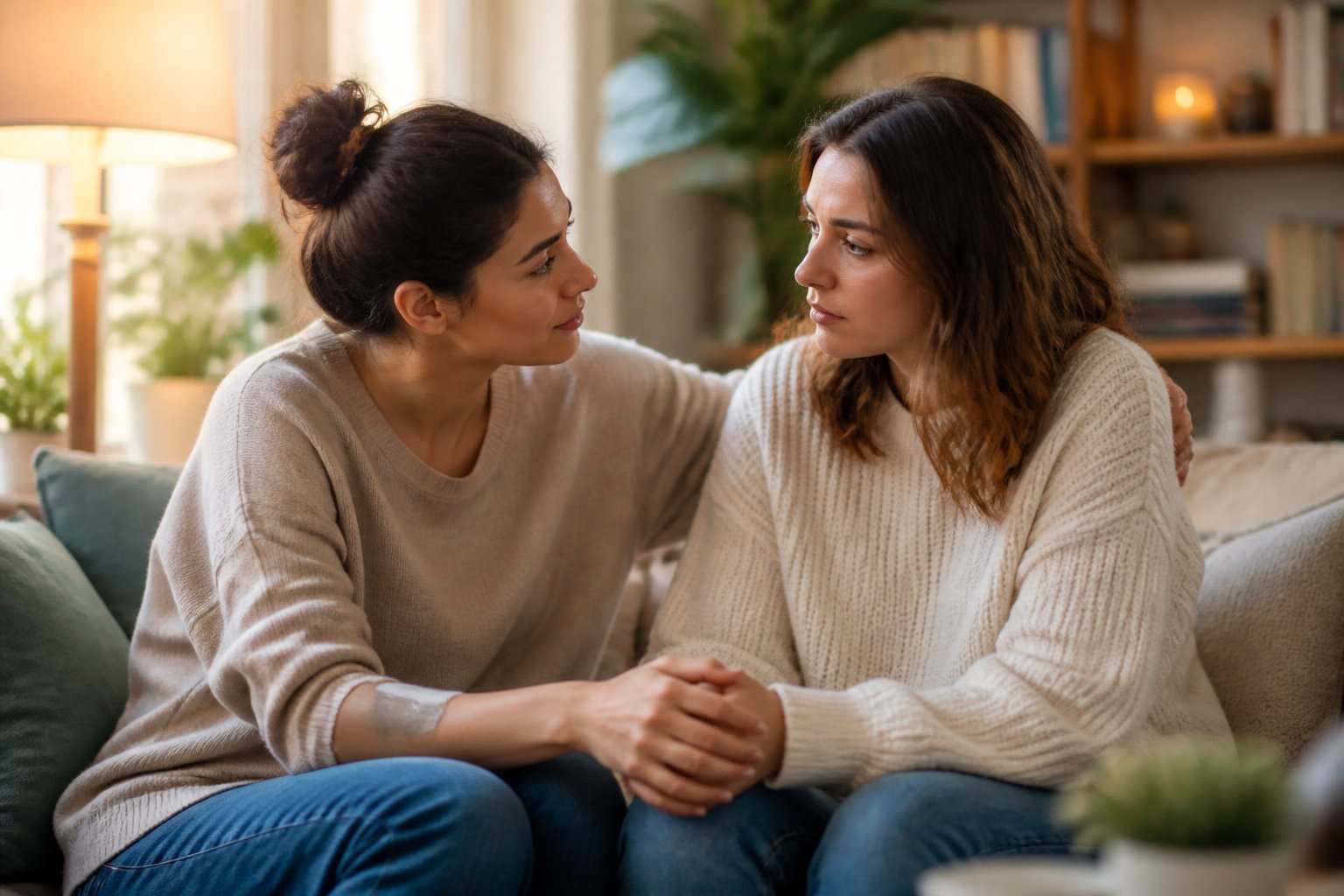 Comment rassurer une femme qui doute : le guide